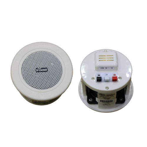 View Sound Wired Ceiling Speaker, 2.5 Inch, White - VCK-03W