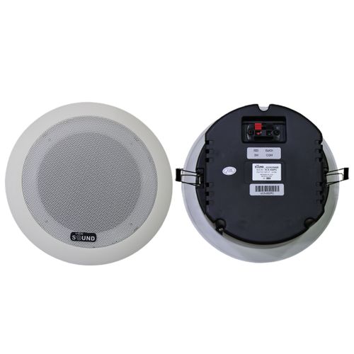 View Sound Wired Ceiling Speaker, 6 Inch, White - VCS-602PC