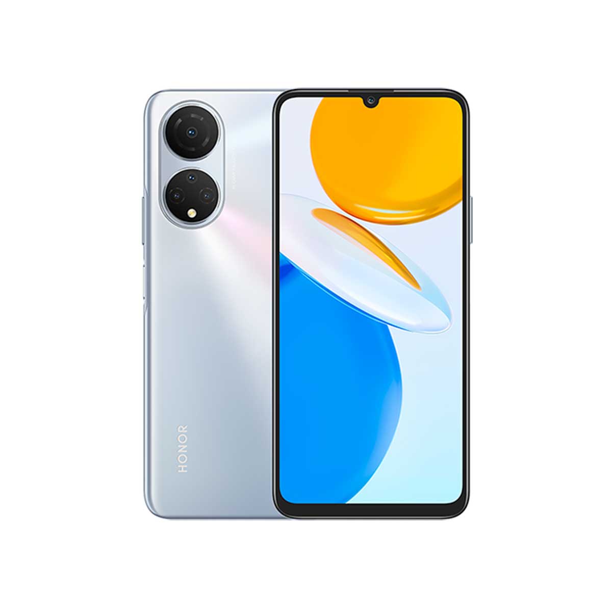 هونر X7، سعة 128 جيجا، 4 جيجا رام، بشريحتين اتصال، شبكة 4G LTE- فضي