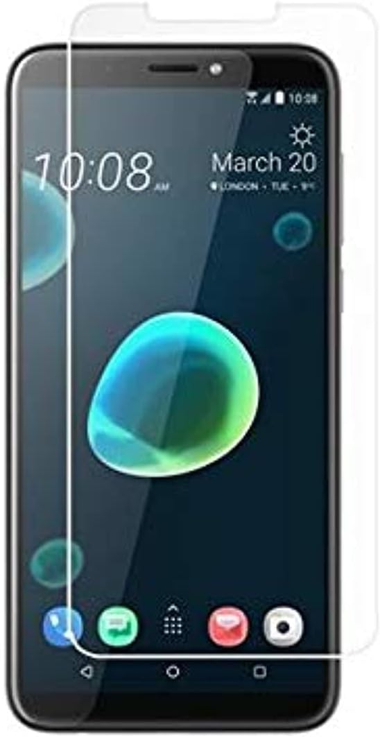 Muzz 2.5D Tempered Glass Screen Protector for Htc Desire 12 Plus - Clear