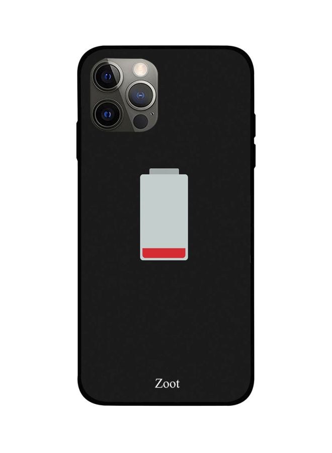 Zoot Not Battery Printed Back Cover For Apple iPhone 12 Pro