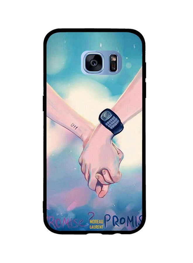 Moreau Laurent Promise Printed TPU Back Cover For Samsung Galaxy S7 Edge