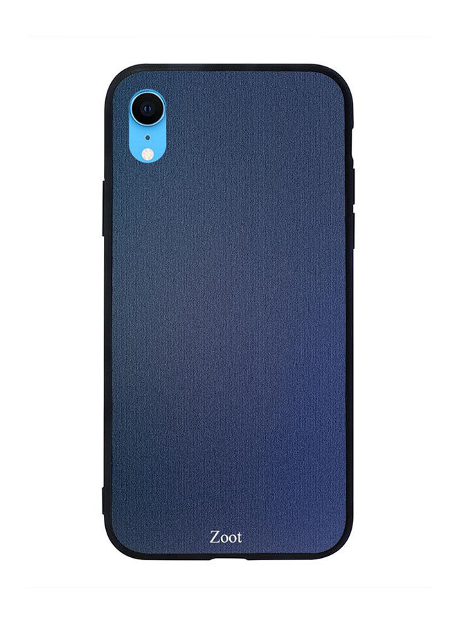 Blue Cloth Printed Back Cover for Apple iPhone XR