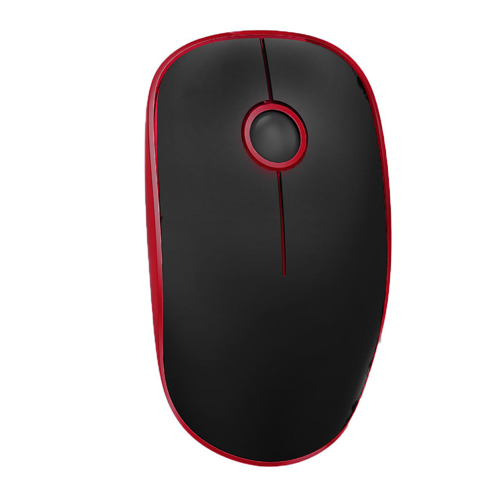 Lava ST 14 Wireless Optical Mouse - Black and Red