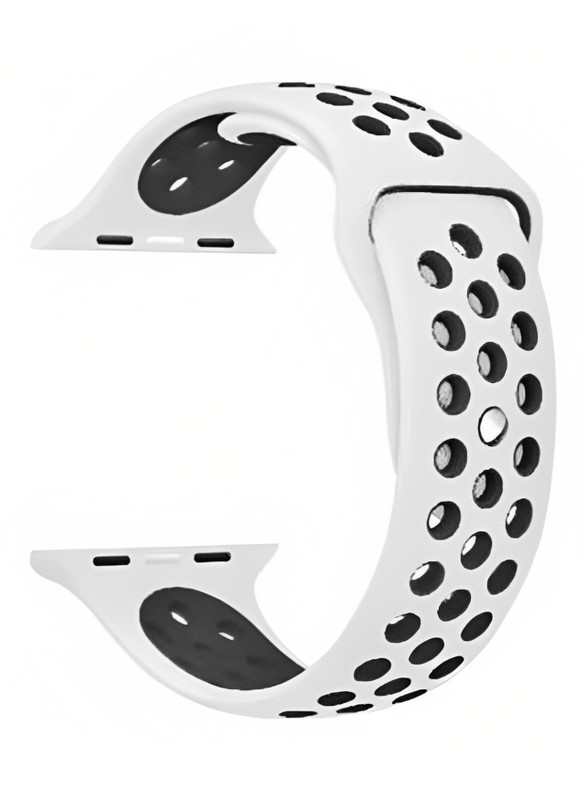 Strap for Apple Watch Series 4-5, 42-44mm - White