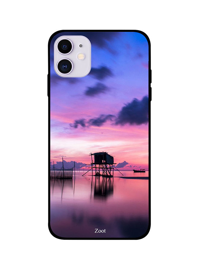Purple Sunset View Printed Back Cover for Apple iPhone 11