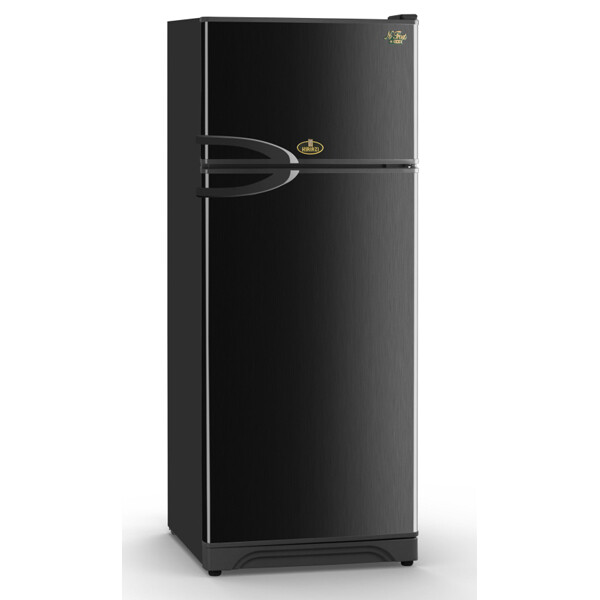 Kiriazi No-Frost Refrigerator, 370 Liters, Black - KH370LN