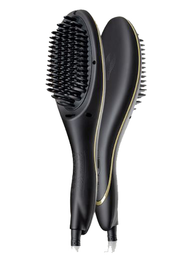 Rush Brush Hair Straightening Brush, Black - S3