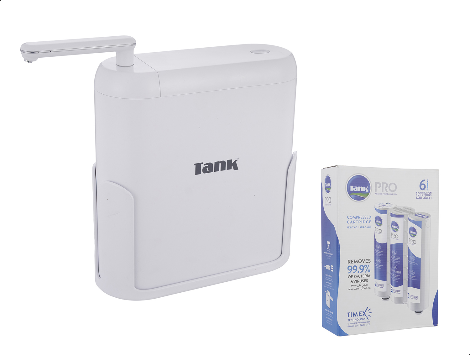 Tank Pro Water Filter, 6 Stages - White