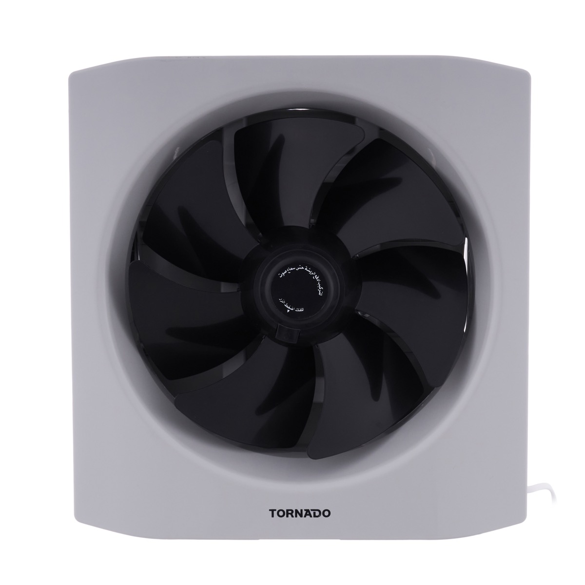 Tornado Kitchen Ventilating Fan, 25 cm, Black \ Grey - TVH-25BG