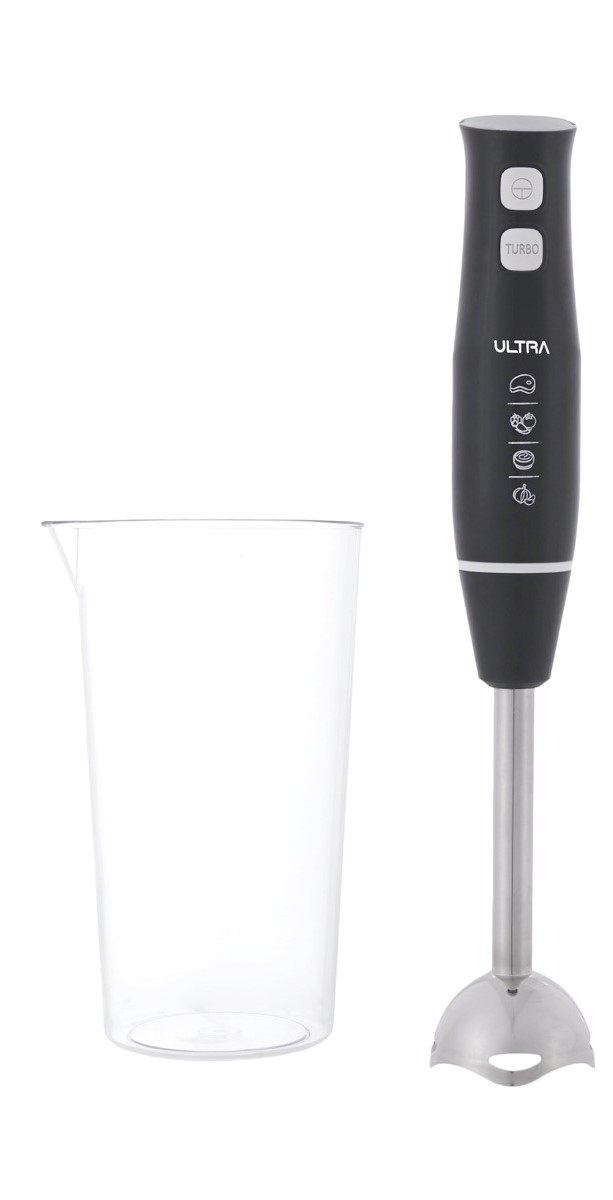 Ultra Hand Blender with Attachments, 450W, Black - UHB403E1