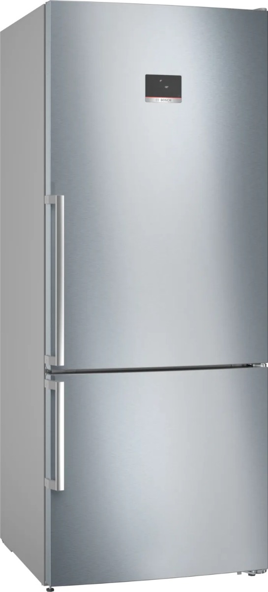 Bosch No Frost Refrigerator, 526 Liters, Stainless Steel - KGN76CI3E8