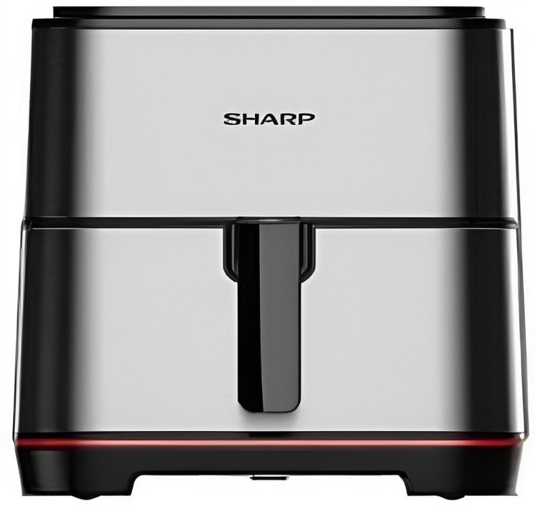 Sharp Air Fryer, 7 Liters, 1600 Watt, Silver- KFAF70MST