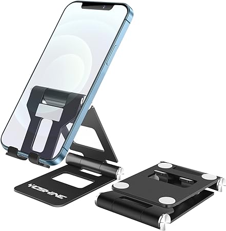 YOSHINE Aluminum Mobile Stand, Black - YS-CPS-XYS-01G