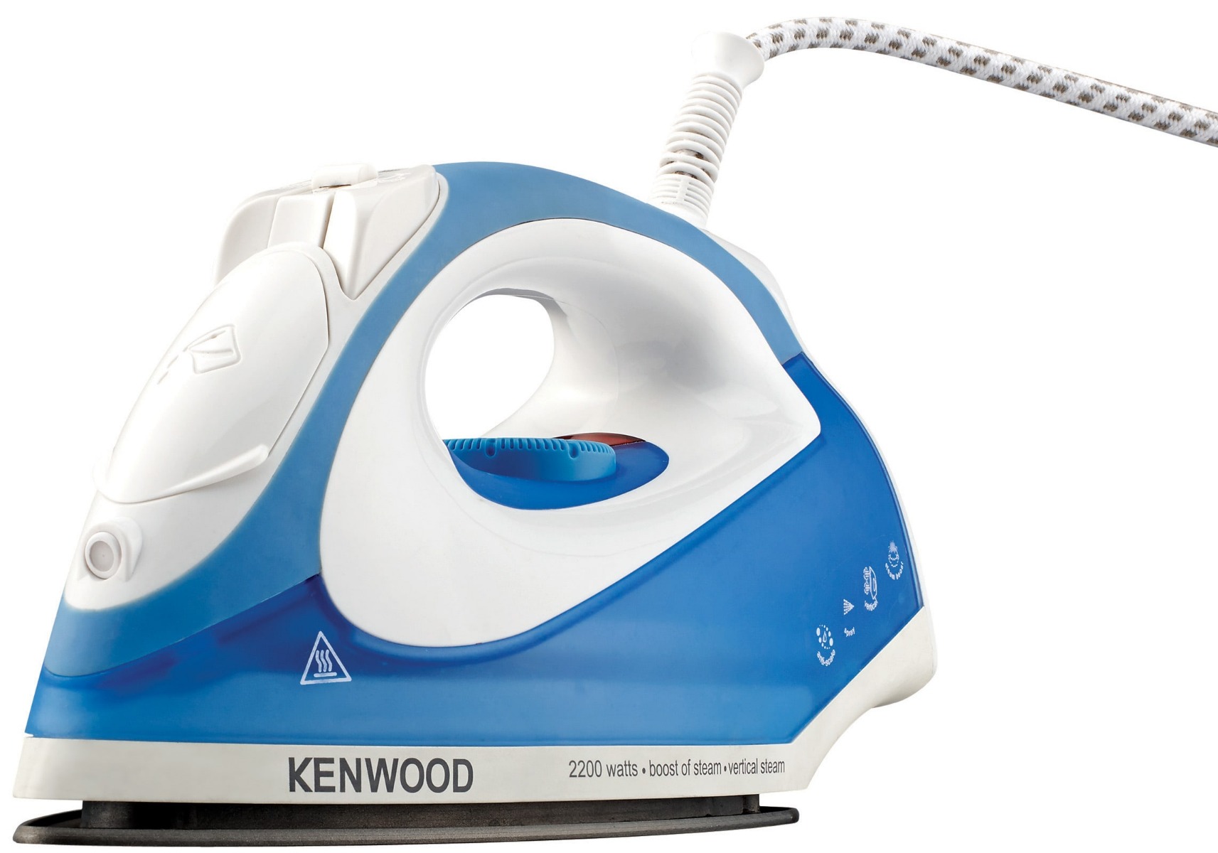 Kenwood Steam Iron, 2200 Watt, Blue - ISP100BL