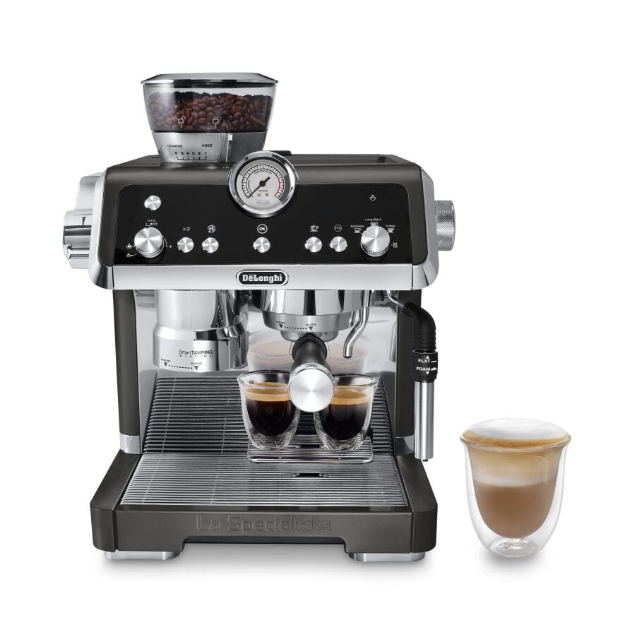 Delonghi La Specialista Espresso Machine, 19 Bars, Black-  EC9335BK