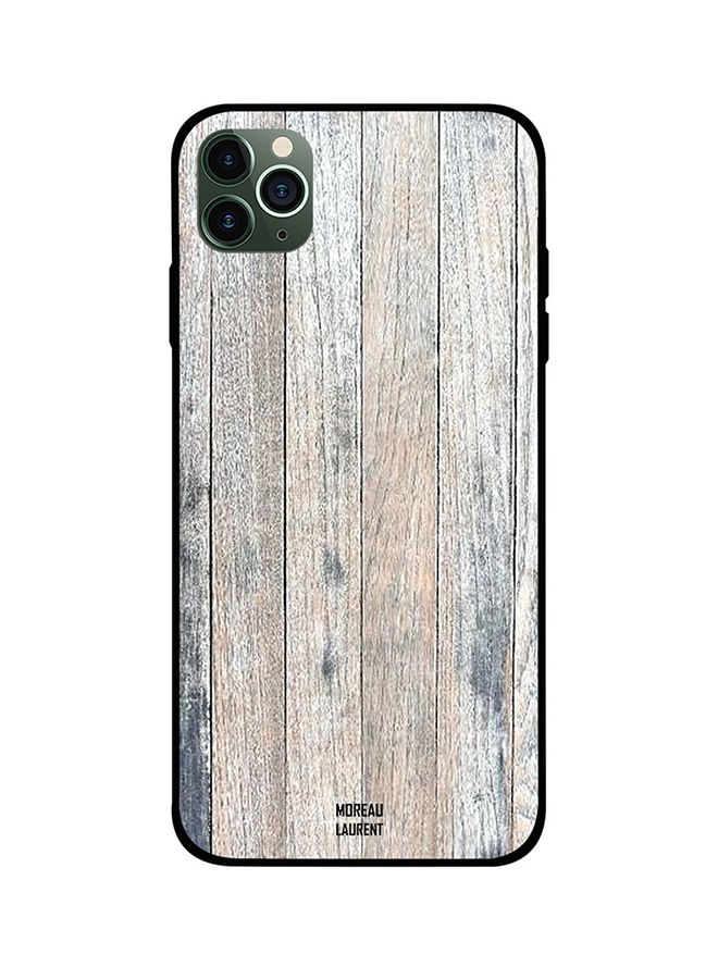 Yo Pop Off White Vintage Wooden Printed Back Cover for Apple iPhone 11 Pro