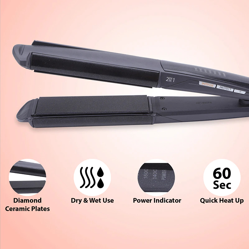Babyliss hair straightener 2 in 1 hotsell