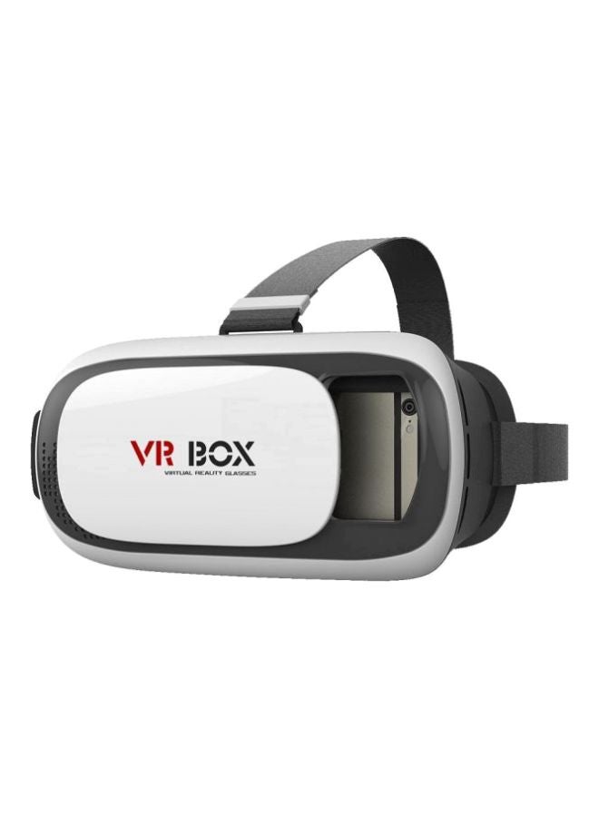 VR Box 3D Virtual Reality Glasses For Smartphones - Black and White