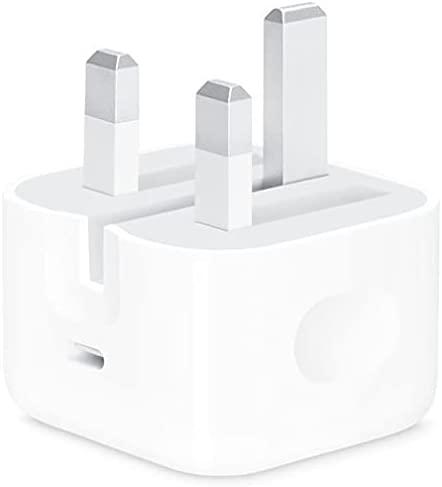 Apple USB- C Power Adapter 20 Watt, White- MHJF3ZE/A