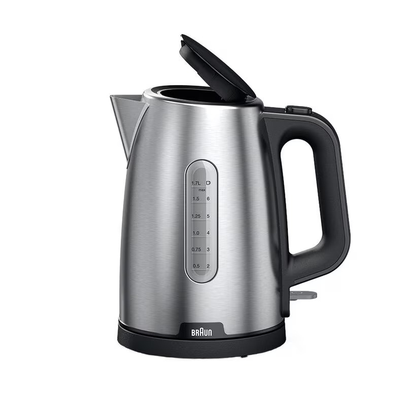 Braun PurShine Electric Kettle, 1.7 Liters, 2200W, Black - WK 1500