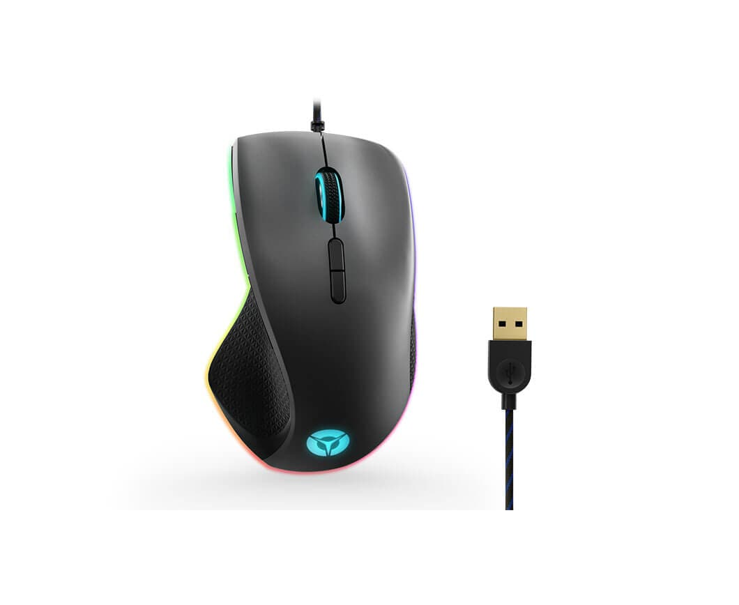 Lenovo Legion RGB Wired Gaming Mouse, Black - M500