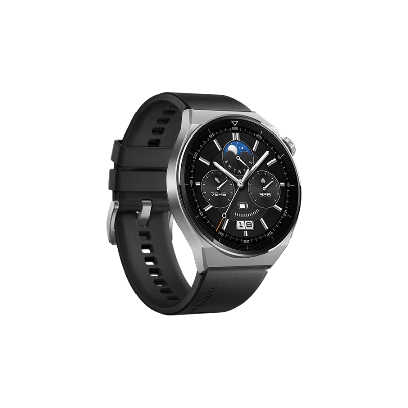 Huawei GT 3 Pro Smart Watch - Silver Case and Grey Strap - 6941487248346