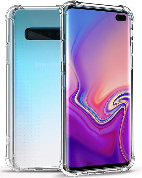 Back Cover For Samsung Galaxy S10 Plus - Transparent