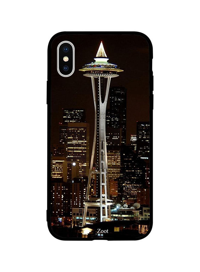Space Needle Printed Back Cover for Apple iPhone XS