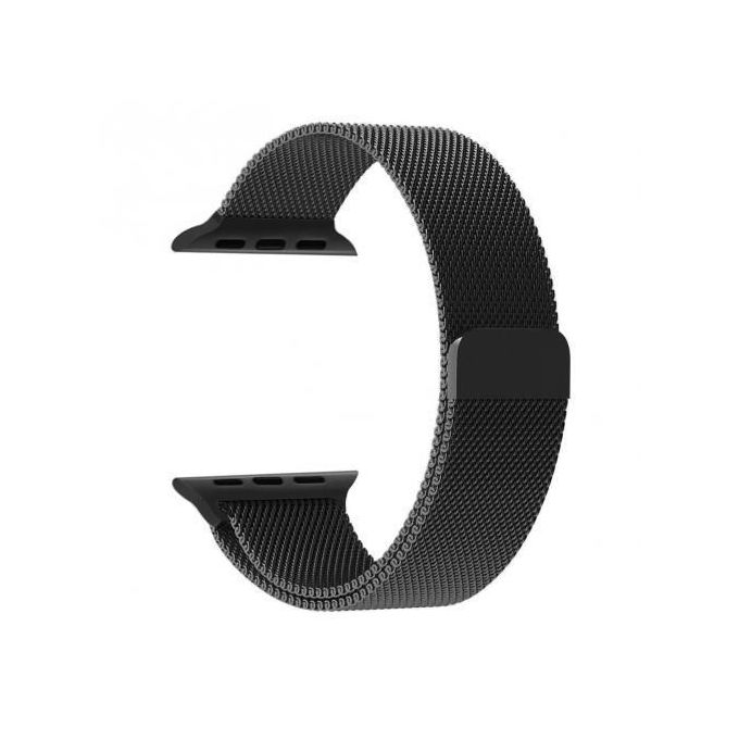Stainless Steel Strap For Apple Watch Series 7-8, 41mm - Black