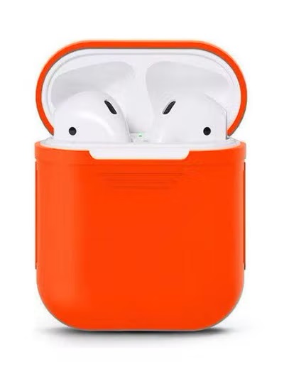 Silicone Case for Apple AirPods- Orange