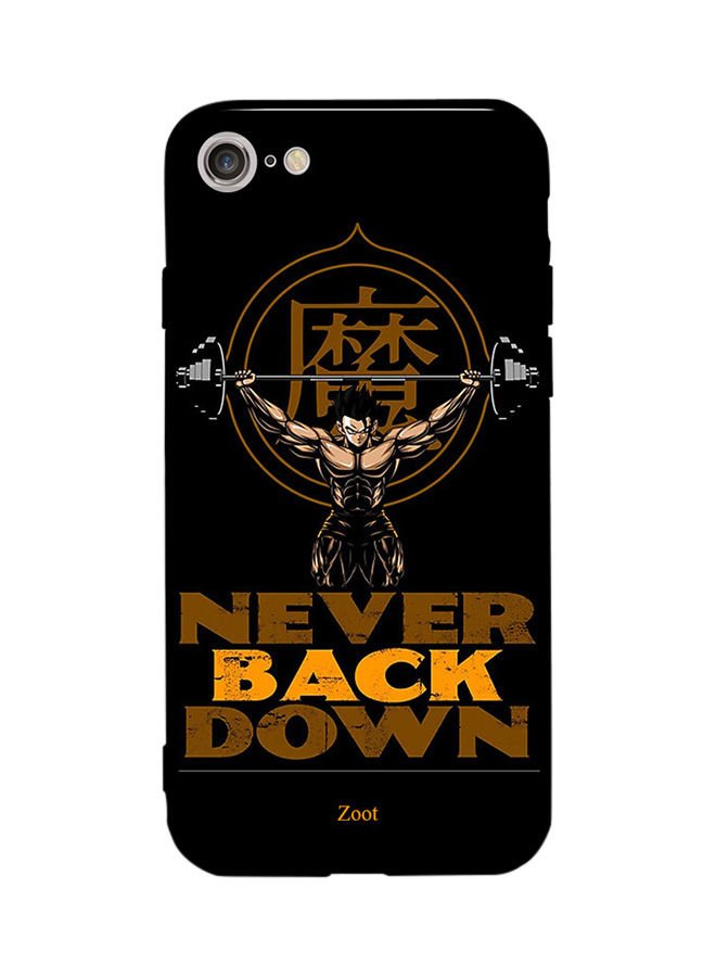 Never Back Down Printed Back Cover for Apple iPhone 7