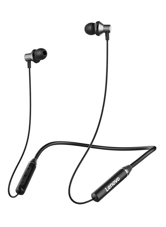Lenovo Wireless In Ear Earphones With Microphone, Black - HE05