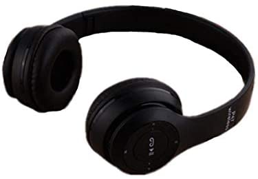 Wireless Bluetooth Headset Music P47-Black
