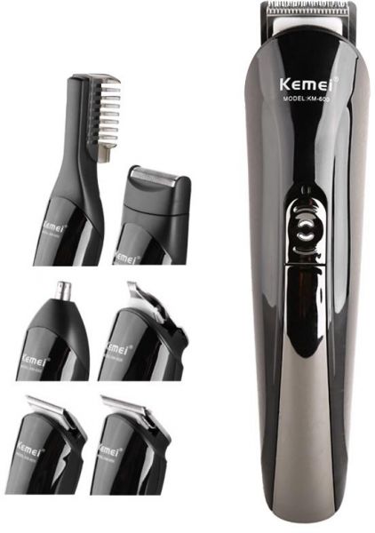 Kemei 11 In 1 Multi Grooming Kit, Black - KM-600