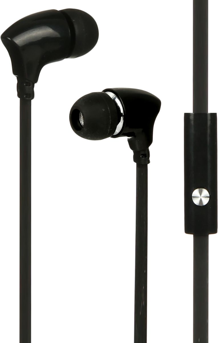 Celebrat Wired Earphones With Microphone, Black - G3