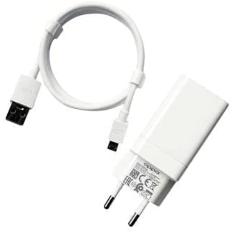 oppo vooc charger white