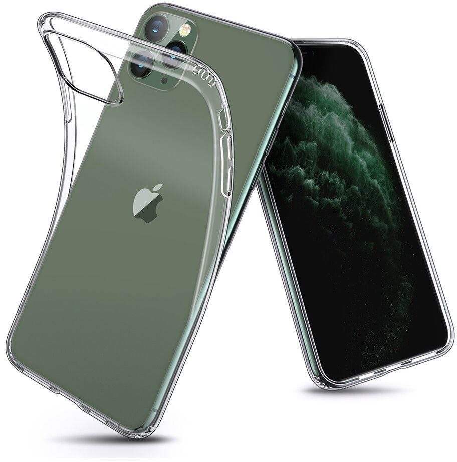 Armor Silicone Back Cover For Apple iPhone 11 Pro Max - Transparent