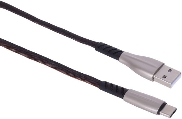 Recci Type-C Cable ,100 cm , Black - RTC-N05C