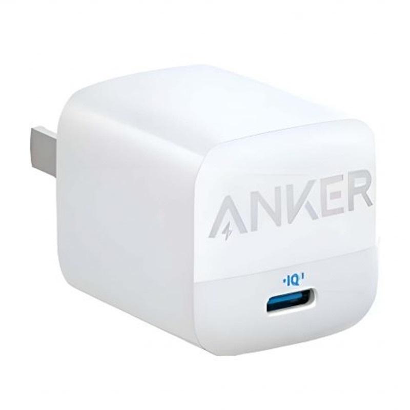 Anker 313 Wall Charger, 30 Watt, USB-C Port - White