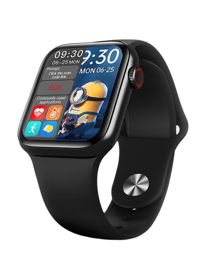 Bnsl HW16 Smart Watch, 1.75 Inch - Black