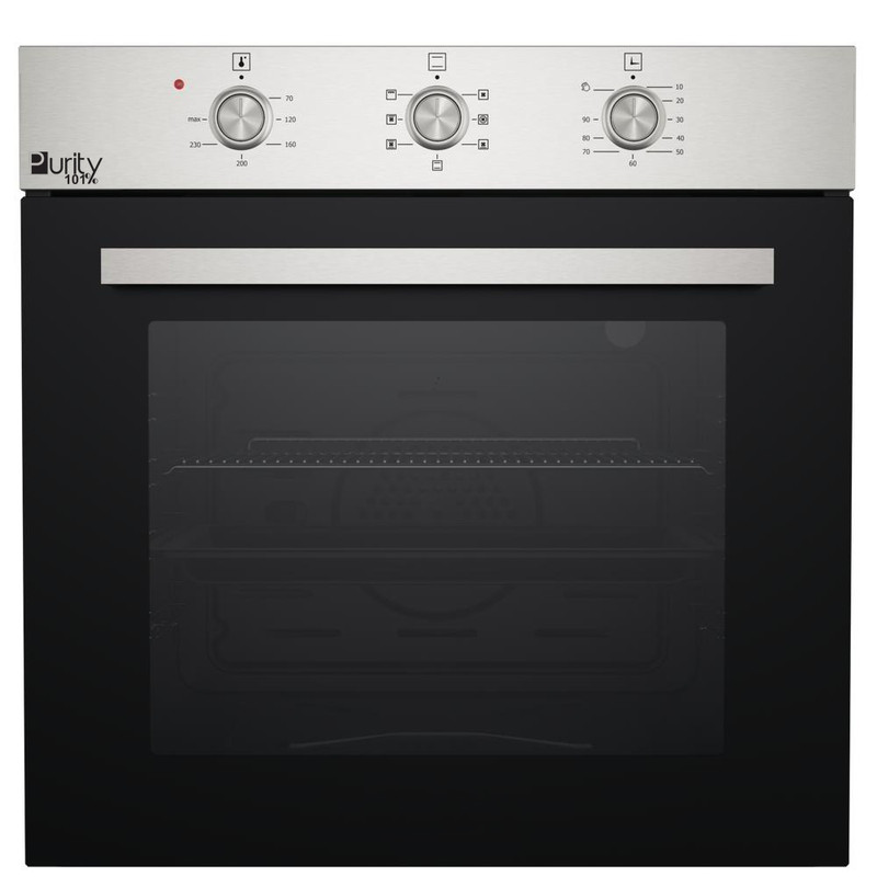 Purity Built-in Gas Oven with Grill, 65 Liters, 60CM, Stainless Steel - OPT601GG