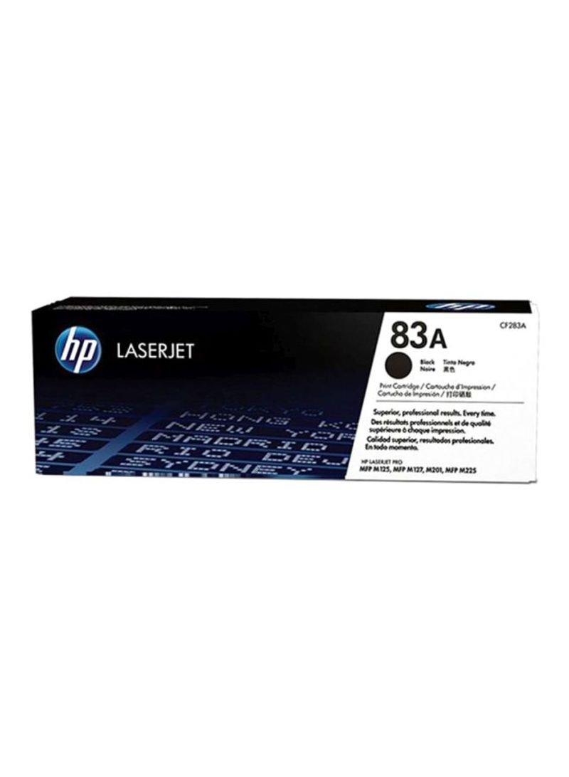 Hp 83A Laserjet Toner Cartridge, Black - Cf283A