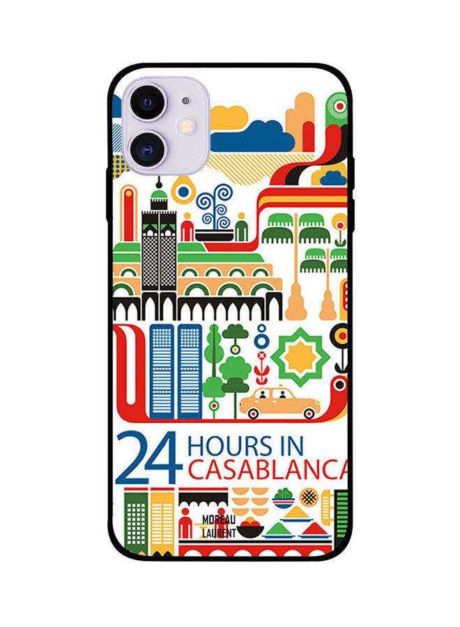 24 Hours in Casablanca Printed Back Cover for Apple iPhone 11
