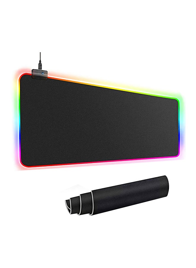 ماوس باد العاب LED RGB - اسود