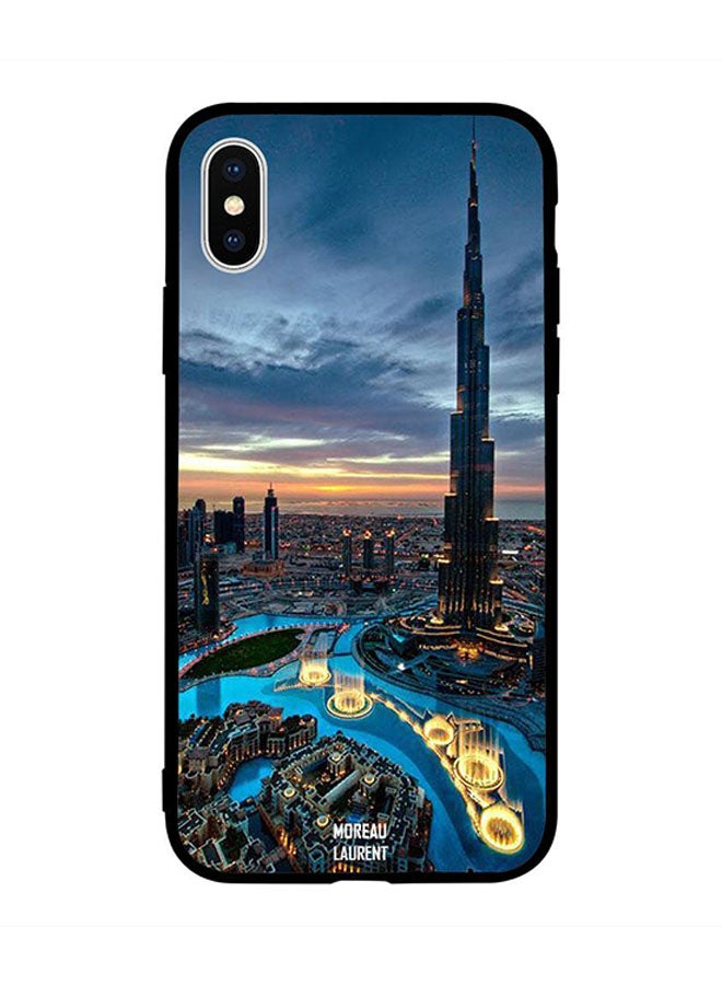DownTown View Printed Back Cover for Apple iPhone X