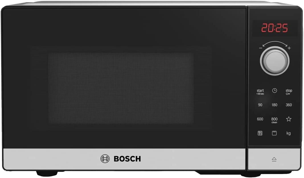 Bosch Countertop Microwave, 20 Liters, 800W, Black - FEL023MS1
