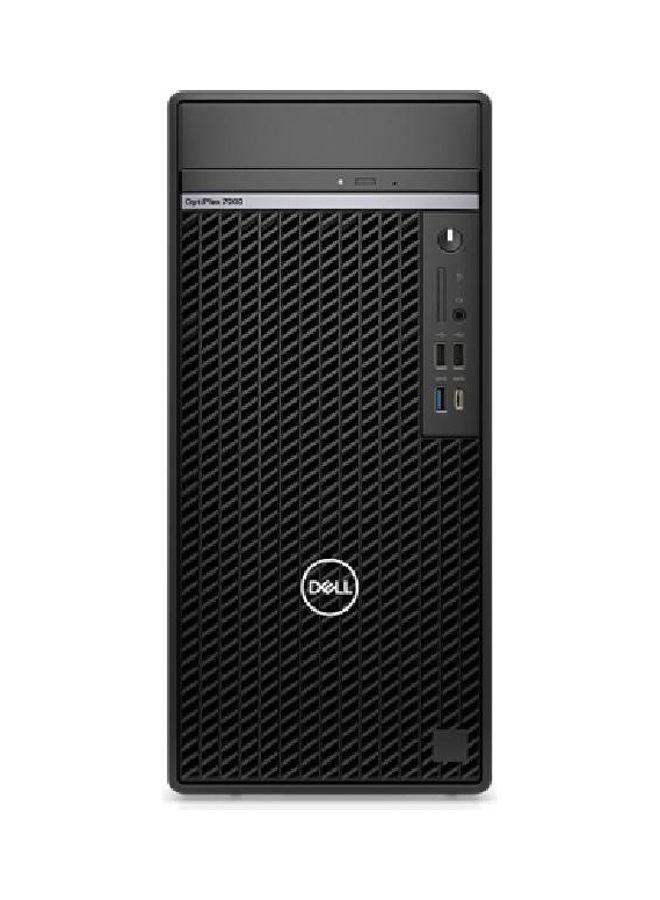 Dell OptiPlex 7000 Tower PC, Intel Core i7- 12700, 1TB HDD, 8GB RAM, Dos, Intel Integrated Graphics - Black