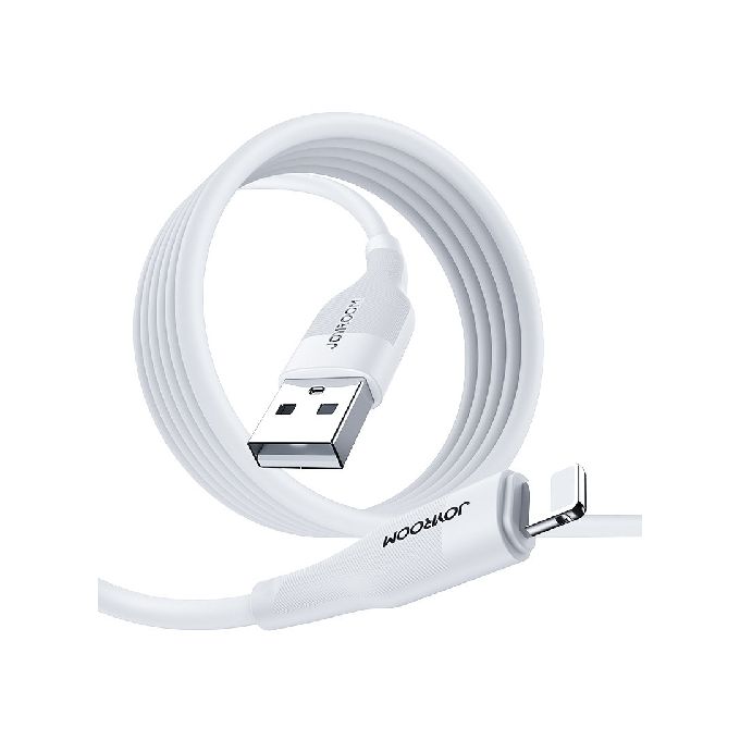 Joyroom USB to Lightning Charging Cable, 1 Meter, White - S-1030M12