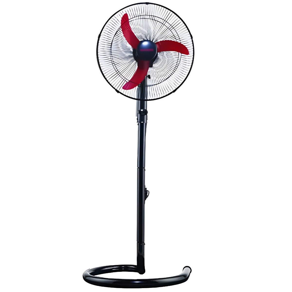 Fresh Shabah Stand Fan, Without Remote Control, 20 Inch, Black/Red - GSFP-20